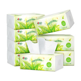 心相印 茶语经典抽纸3层100抽*8包 ADA00894-8B