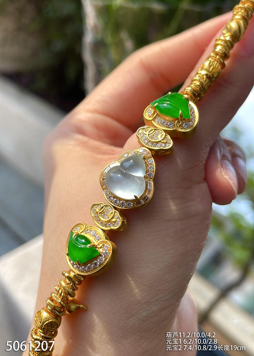 5061207，葫芦手链。具体价格微信咨询 商品图2