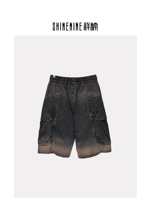 W522533290渐变工装短裤 商品图1