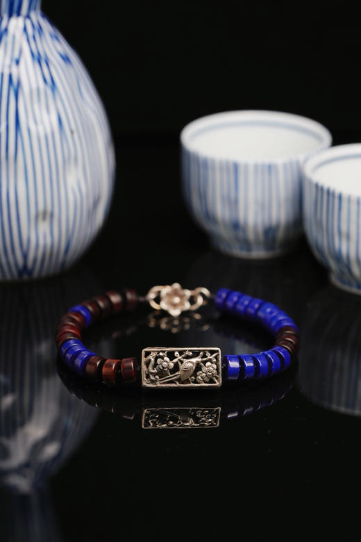 喜上眉梢青金手串 商品图0