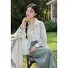 鹿向南「铃兰轻语」绿色防晒衬衫女夏宽松轻薄巨漂亮外搭外套上衣 商品缩略图4