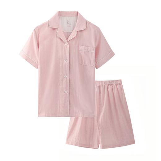 全棉套装 日式家居服良品短袖全棉 商品图0