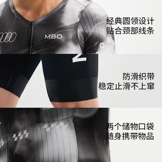 MBO男子长袖短裤连体服TC300轻量潮流25年春夏新款 商品图2
