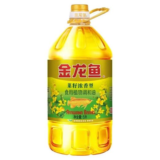 金龙鱼菜籽浓香型食用植物调和油5L 商品图0