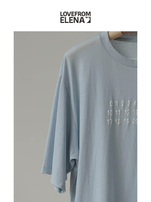  “MM6原厂” 空气酶洗解构肤感T恤 商品图1