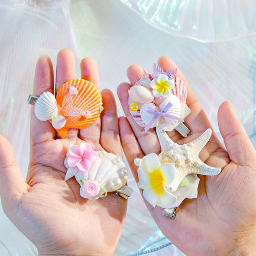 【夏日海洋·真贝壳冰箱贴】海螺贝壳五角海星冰箱贴磁性贴 商品图8