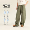 笛莎Deesha青少年女童裤子2025秋季女童宽松梭织弯刀裤 商品缩略图1