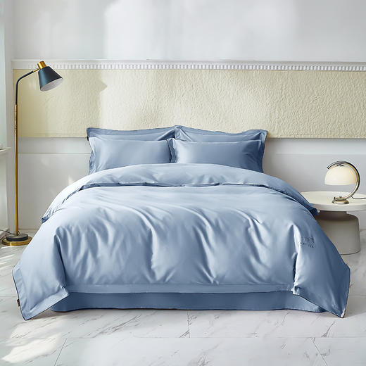 金丝莉 一夜豹富 100全棉套件 星河蓝 商品图0