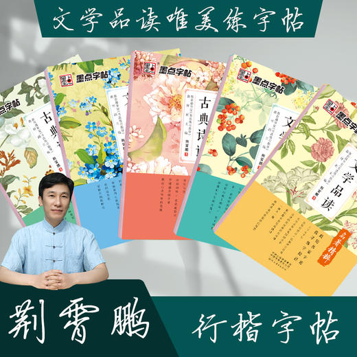 墨点字帖练字大学生行楷古风男古诗词散文字帖女生字体漂亮高中生速成唯美练字帖成年初学者临摹钢笔行楷字帖 商品图0