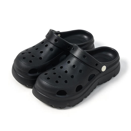 【增高显瘦】厚底增高洞洞鞋女夏季2025新款拖鞋外穿踩屎感凉鞋防滑沙滩鞋 商品图5