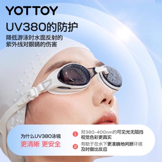 泳镜【YOTTOY】成人小框竞速泳镜女士防水防起雾高清潜水游泳专用装备套装 商品图2