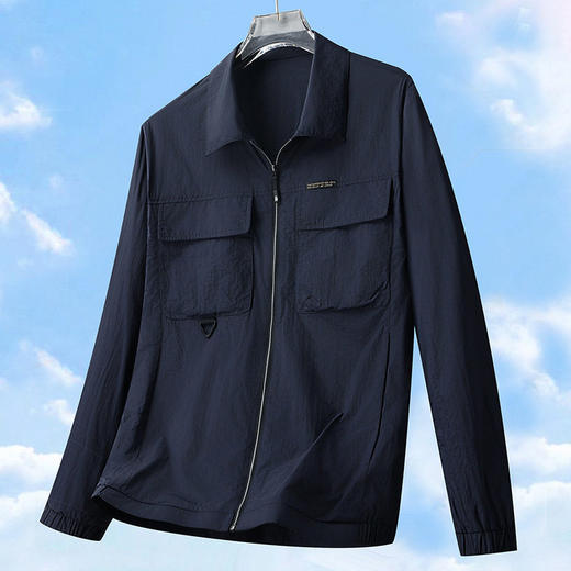 春夏新款防晒抗紫外线工装夹克男式青年户外休闲夹克外套   LSBT-MS9988【LB-MS9988】 商品图3