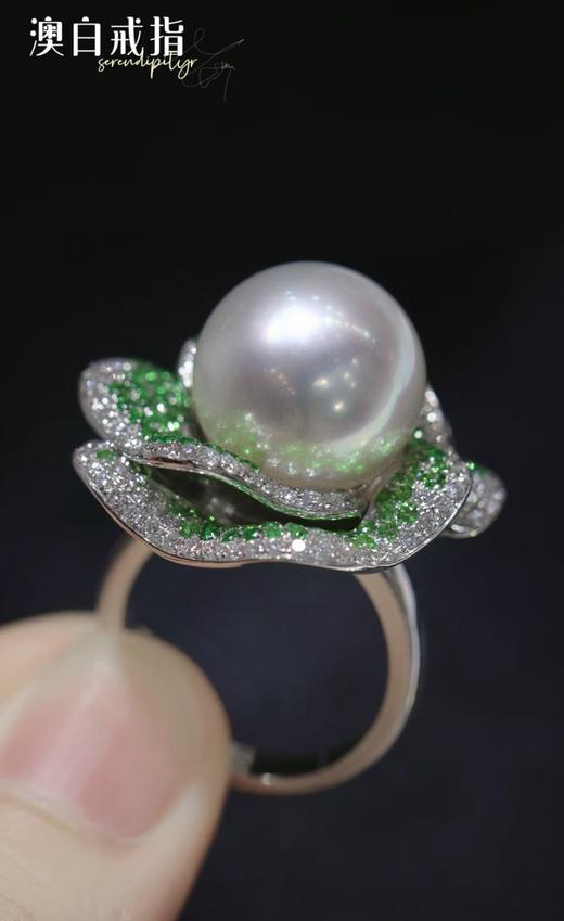 13-14mm澳白戒指 商品图0