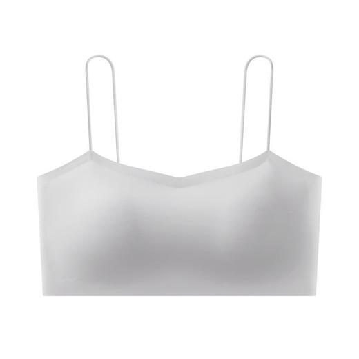 【GZ】无忧购59元2件粉底液无痕美背内衣抹胸细肩带光面一字围上托文胸3012（截单后3-5天发货) 商品图5