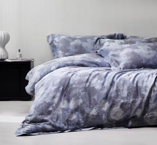 佑家·全棉色值提花四件套 200*230cm  新疆棉棉面料吸湿透气性好 四季可用 商品图0