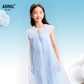 女童连衣裙夏季新款安奈儿童装EG523123