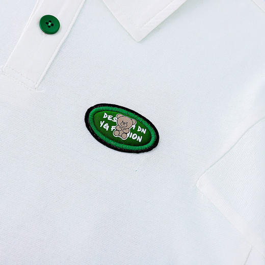 412-童翻领短袖针织衫 商品图6