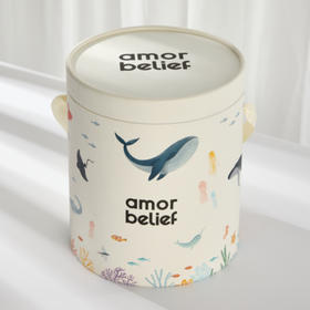 Amor&belief悦肤 新生喜悦礼桶 新生儿礼盒礼物套装12件套