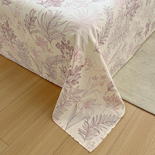 【品牌直发】加倍生活 新款A类全棉老粗布床单/床笠三件套 四季可用纯棉枕套 新疆长绒棉 7A抗菌防螨 可水洗机洗 商品图7