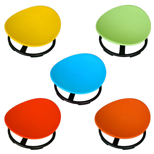 【无需户外 居家也能玩耍】感统训练 椭圆旋转椅 圆形平衡旋转椅 儿童感统训练器材 家用前庭体能 幼儿园转椅玩具 商品图5