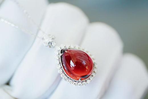 14.3ct素素面碧玺吊坠 商品图1