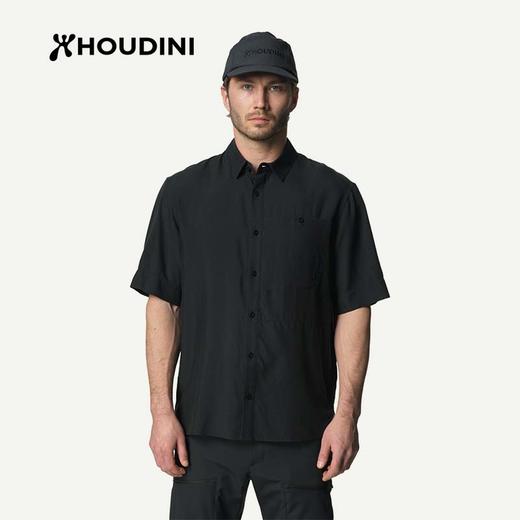HOUDINI胡丁尼Tree Shortsleeve树男户外凉感莱赛尔天丝衬衫短袖 860051 商品图4