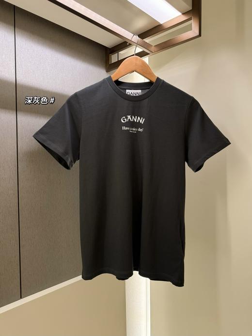 正品秦岚 杨紫同款 gann*小字母纯棉T 商品图8