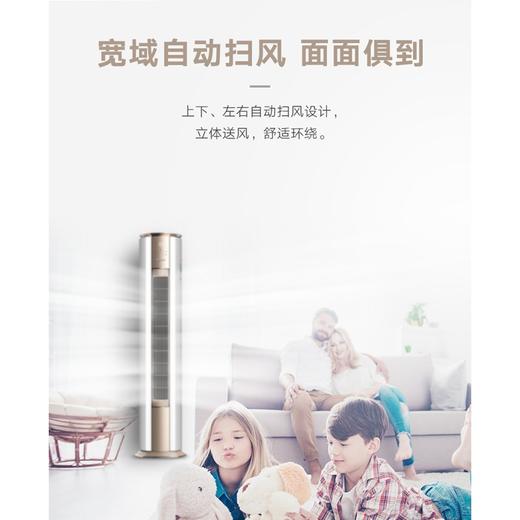 格力冷静王变频柜机1（金秋白）2匹1级能效KFR-50LW/(50583)FNhAb-B1(WIFI) 商品图3