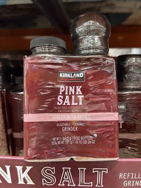 149元/2瓶装737g  Kirkland喜马拉雅粉盐 一瓶是替换装 美国代购，无中文标签，介意慎拍
