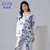 【3F】安莉芳棉麻蝴蝶印花可外穿家居服套装EL00888 商品缩略图0