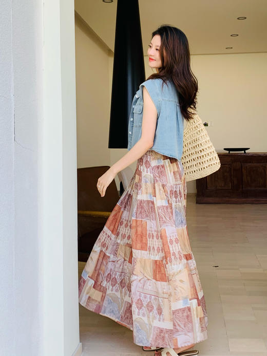 【百图lulu定制】【兜风牛仔外套】翻领 大口袋 飞飞袖 牛仔外套 商品图5