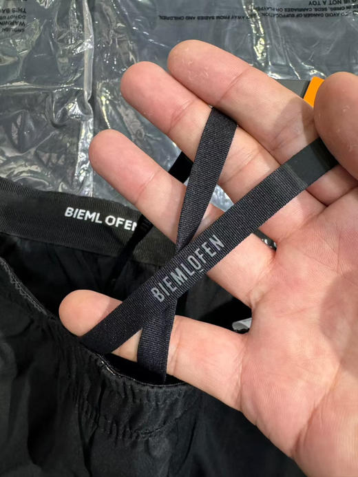 原单正品比音勒芬 夏季 弹力 速干 短裤，S M L XL XXL  黑色 商品图3