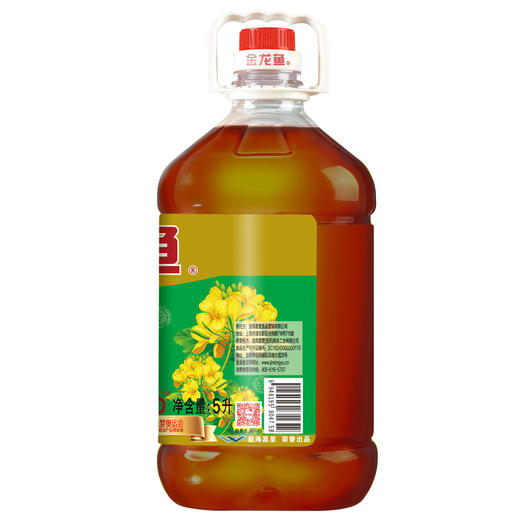 金龙鱼纯香菜籽油5L 商品图2