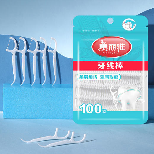 【批发】美丽雅袋装牙线100支装 商品图5