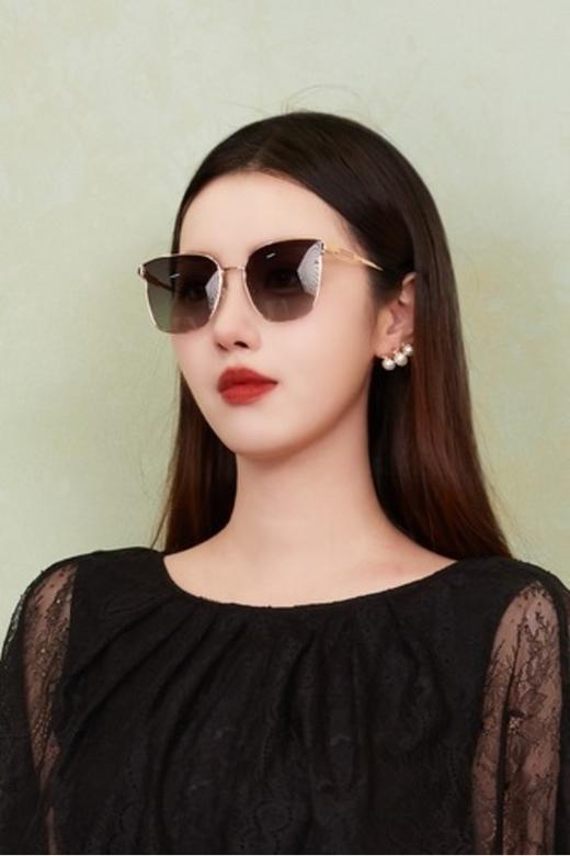 #全新# ESTACIA 潮流金属大镜框显瘦墨镜太阳镜 22952 商品图1