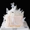 1027CAKE |  粉色系  水晶皇冠蛋糕  妈妈 商品缩略图1