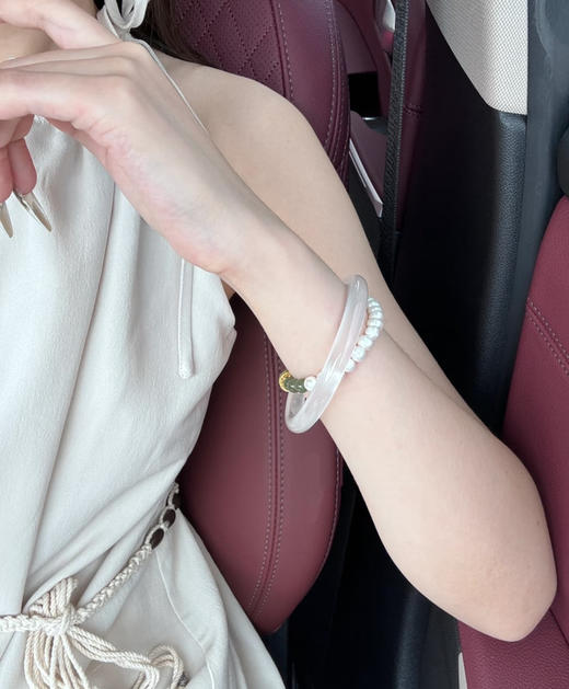 玛瑙白月光小圆条 商品图6