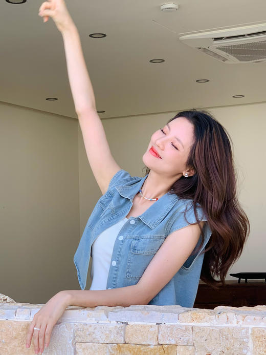 【百图lulu定制】【兜风牛仔外套】翻领 大口袋 飞飞袖 牛仔外套 商品图1