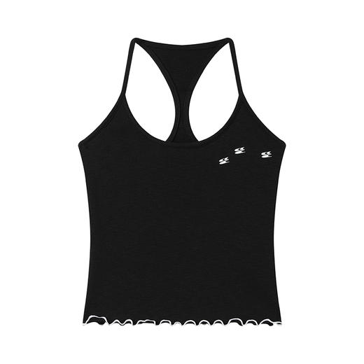 CryingCenter 美肩背卷边迷你logo弹力背心 哭喊中心 商品图7