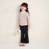 笛莎Deesha 童装女童外套2025秋新款女童金丝香风缎面蝴蝶结装饰外套 商品缩略图2