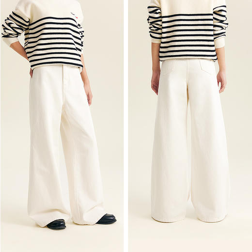 笛莎Deesha青少年女童裤子2025秋季女童阔腿裤 商品图4