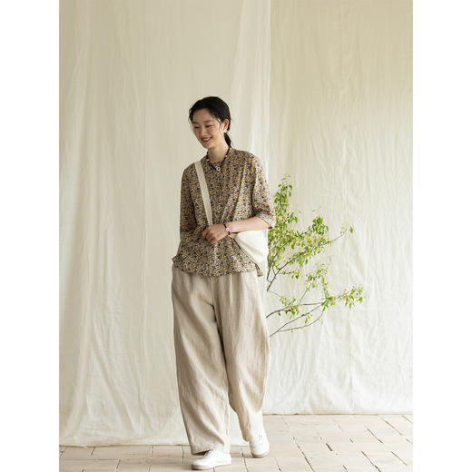 牧衣游 40支纯棉斜跨单肩包百搭白色 初生【不支持会员折】 商品图1