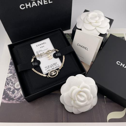 香奈儿流晶椭圆黑石手链（XJ） 商品图0