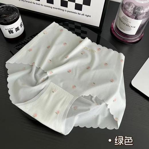 【GZ】无忧购6条装超薄冰丝甜美草莓印花裸感面膜裤（截单后3-5天发货) 商品图5