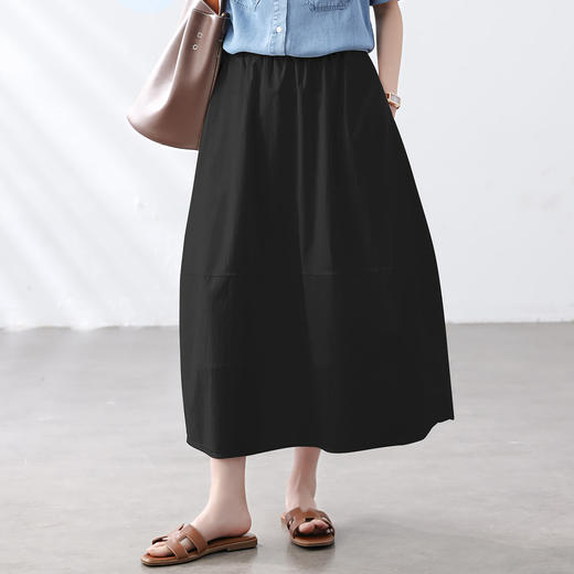 馥迦通勤百搭显瘦半身裙 商品图1