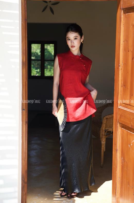 【门店同款】ENJOY夏季云敛-“乐染东方”夕璋云裥国风上衣 163299879 商品图1