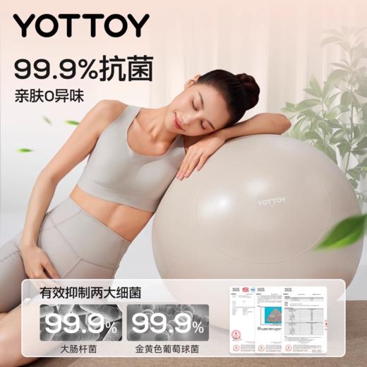 🔥清仓秒杀！YOTTOY瑜伽球 抗菌瑜伽球孕妇可用 成人健身球加厚防爆训练盆底肌 商品图3