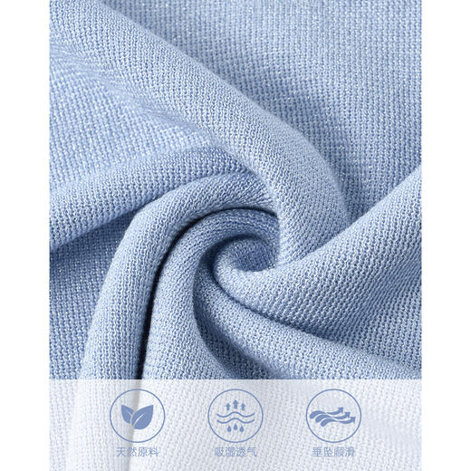 【预售7天】米思阳2026夏季新时髦高级感针织T恤冰丝不对称褶皱设计天丝小衫3597 商品图4