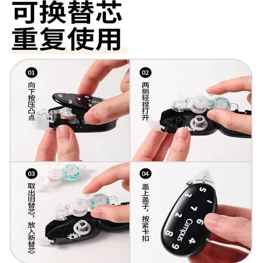国誉WSG-DM1X45-06点点胶/白色/黑色 商品图2
