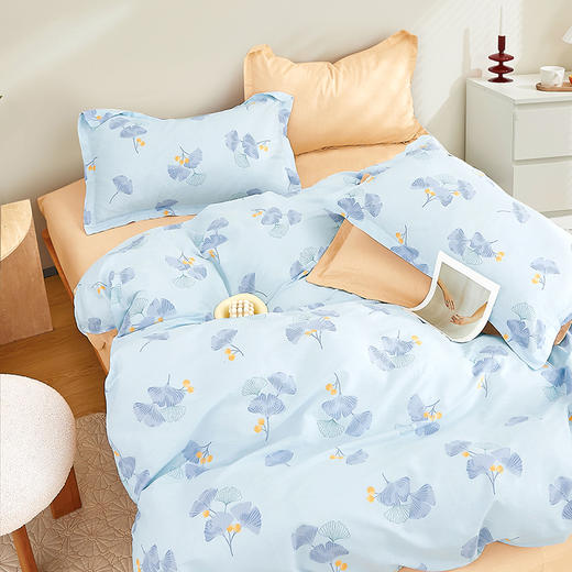 金丝莉 美高全棉四件套 月下听风 商品图0